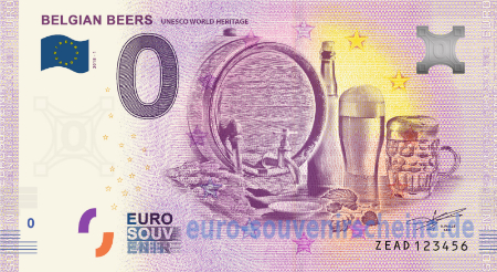 ZEAD-2018-1 BELGIAN BEERS UNESCO WORLD HERITAGE