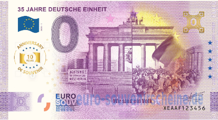 XEAAF-2025-1 35 JAHRE DEUTSCHE EINHEIT 