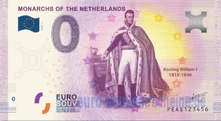 PEAS-2020-3 MONARCHS OF THE NETHERLANDS KONING WILLEM I